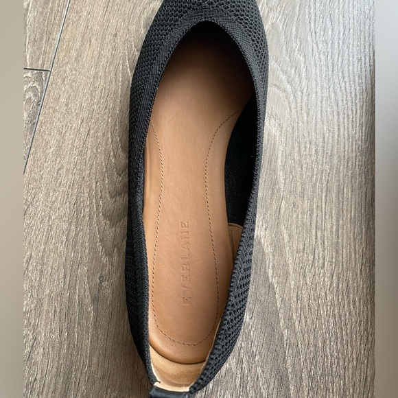 *last chance clearance sale* Everlane The 40-Hour Flat in ReKnit Black Like New - Picture 9 of 13